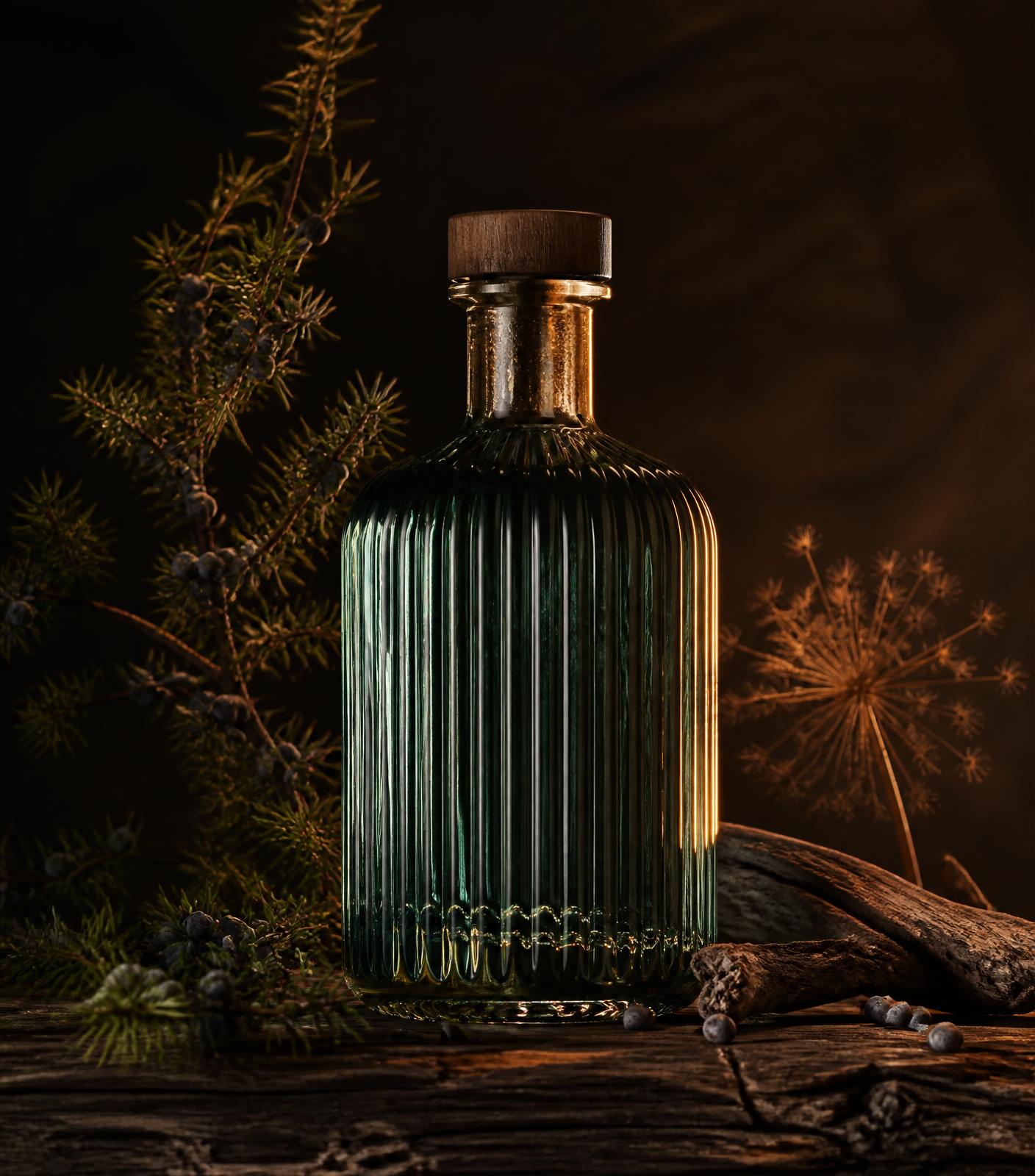 Handgemachter Gin aus der Manufaktur in Apolda mit regionalen Botanicals